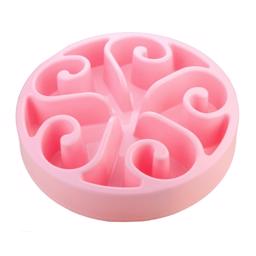 Eat Slow Live Longer Hundeskål Model Original Pink Til Ædedolken